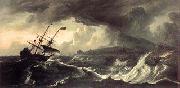 Ludolf Backhuysen Ships Running Aground oil painting